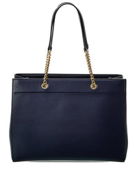 Ferragamo Vara Bow Double Handle Leather Tote