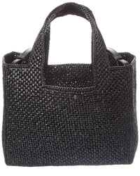 Loewe Font Small Raffia Tote