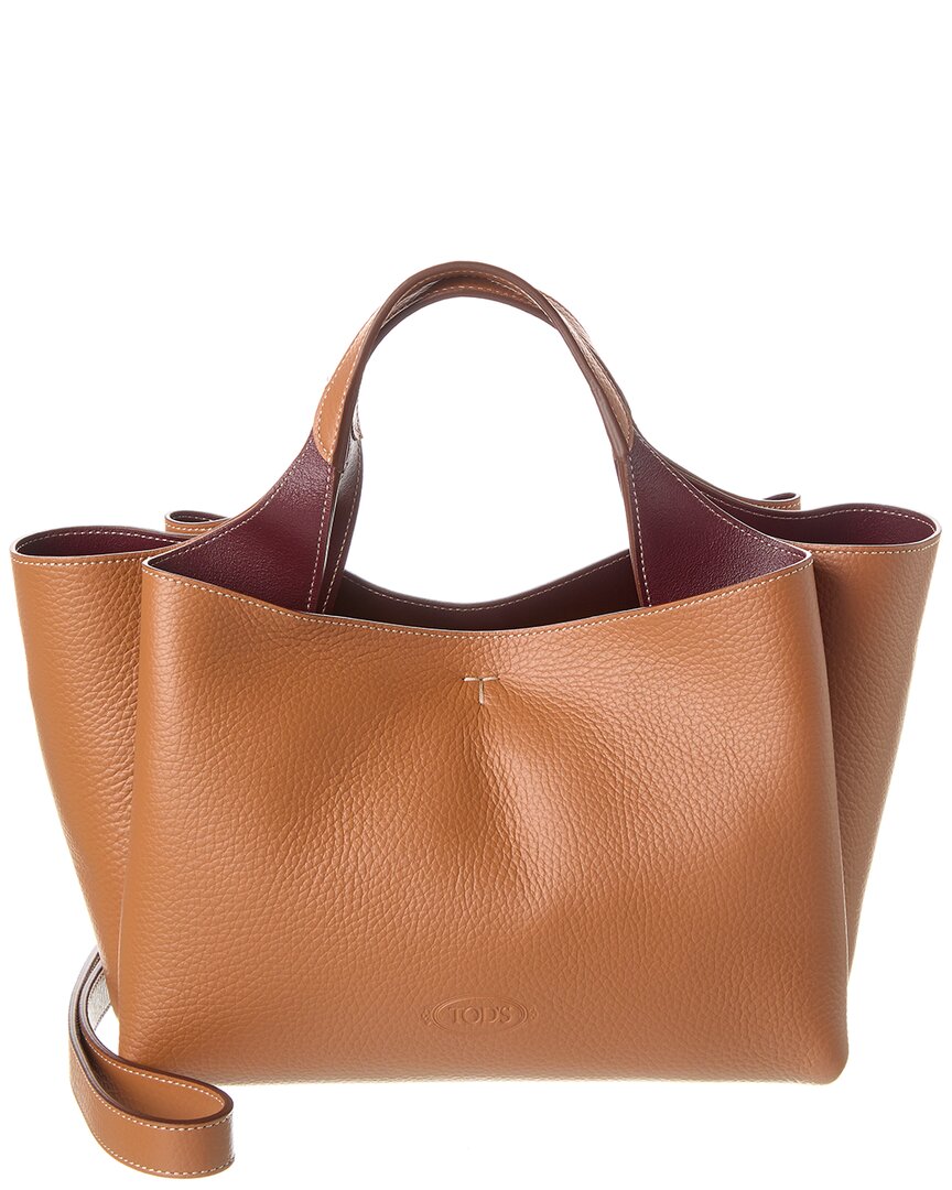 TOD's Tod’S T Timeless Pendant Mini Leather Tote