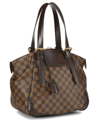 Louis Vuitton Pre-Owned Louis Vuitton Brown Damier Ebene Coated Canvas Verona Gm (Authentic Pre-Loved)