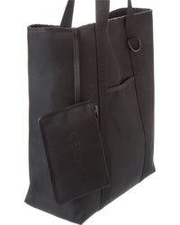 Celine Vertical Cabas Canvas Tote
