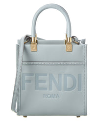 FENDI Fendi Sunshine Mini Leather Tote