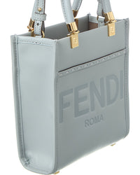 FENDI Fendi Sunshine Mini Leather Tote