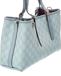 Gucci Gucci Medium Gg Supreme Canvas & Leather Tote