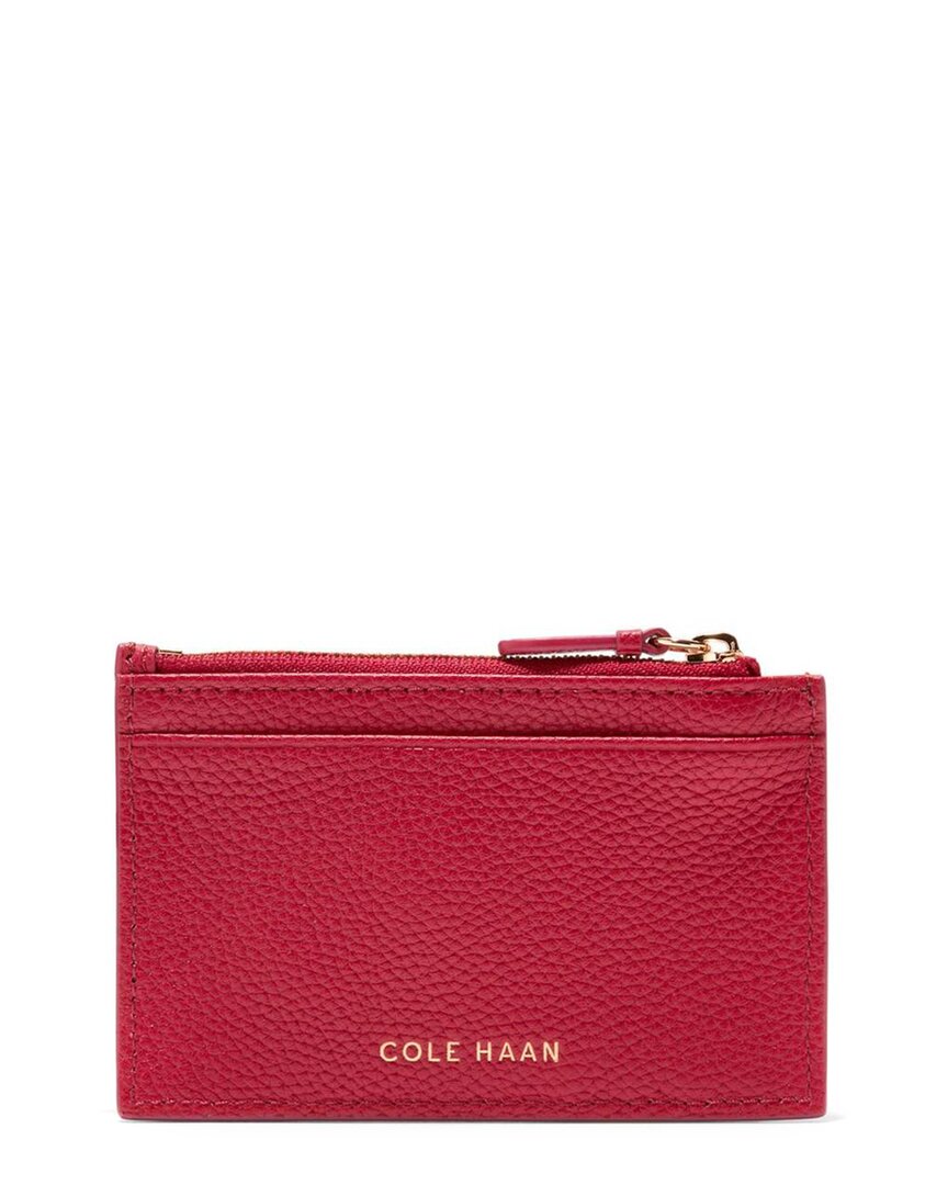 Cole Haan Zip Leather Card Case