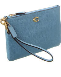 Coach Small Leather Wristlet