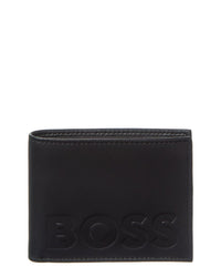 Hugo Boss Laslo Leather Bifold Wallet Black