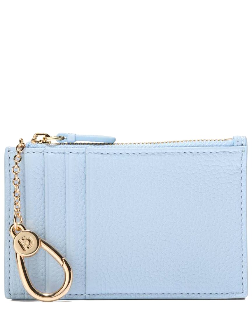 Cole Haan Leather Zip Card Case