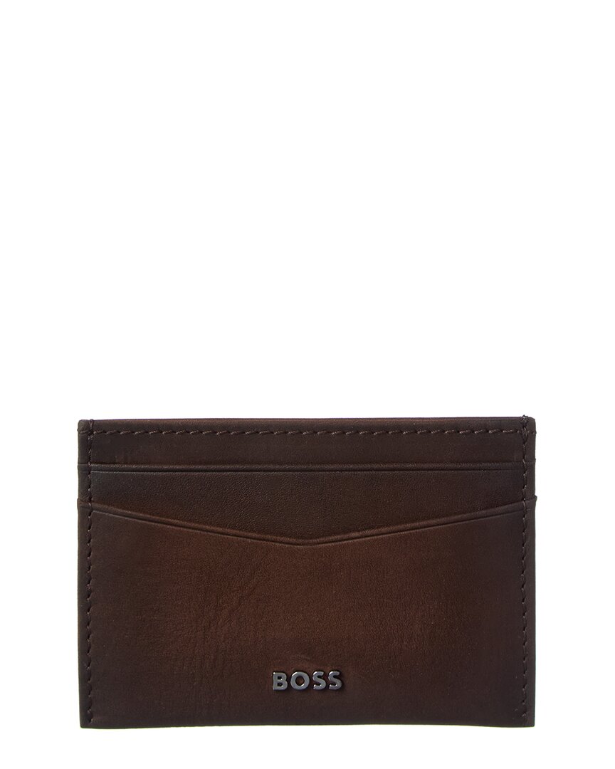 Hugo Boss Hugo Boss New Crosstown Leather Card Holder