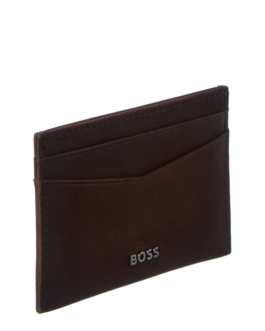 Hugo Boss Hugo Boss New Crosstown Leather Card Holder