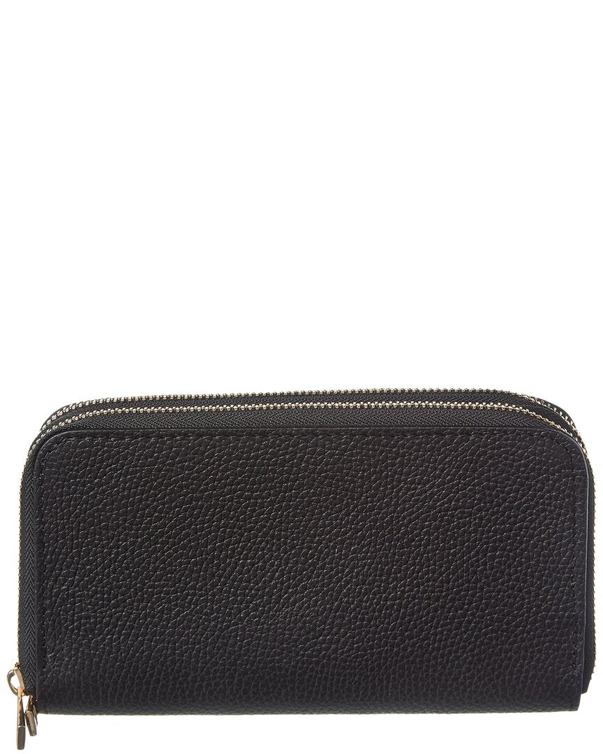 Persaman New York Xenia Zip Leather Continental Wallet