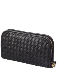 Persaman New York Sabrina Hand Woven Leather Wallet