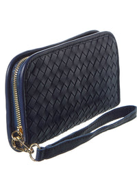 Persaman New York Sabrina Hand Woven Leather Wallet