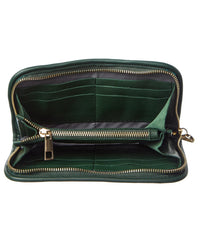 Persaman New York Sabrina Hand Woven Leather Wallet