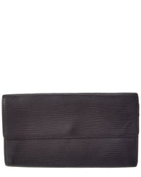 Louis Vuitton Black Epi Leather Sarah Wallet (Authentic Pre-Loved)