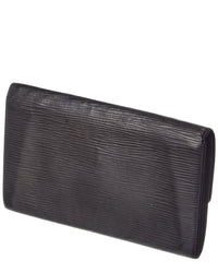 Louis Vuitton Black Epi Leather Sarah Wallet (Authentic Pre-Loved)