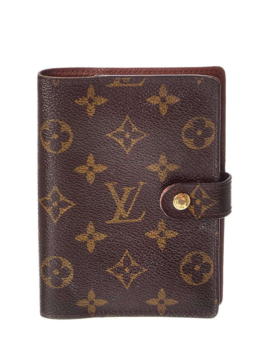 Louis Vuitton Brown Monogram Canvas Ring Agenda (Authentic Pre-Loved)
