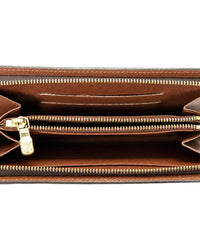 Louis Vuitton Louis Vuitton Brown Monogram Canvas Porte-Monnaie Zip (Authentic Pre-Loved)