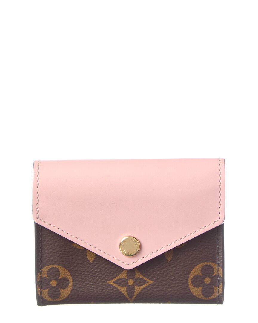 Louis Vuitton Louis Vuitton Brown Monogram Canvas Zoe Wallet (Authentic Pre-Loved)