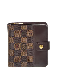 Louis Vuitton Louis Vuitton Louis Vuitton Compact Canvas Wallet (Authentic Pre-Loved)