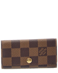 Louis Vuitton Louis Vuitton Leather Key Holder (Authentic Pre-Loved)