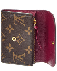 Louis Vuitton Louis Vuitton Rosalie Leather Coin Purse (Authentic Pre-Loved)