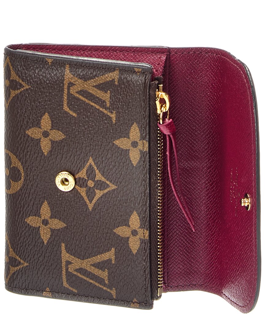 Louis Vuitton Louis Vuitton Rosalie Leather Coin Purse (Authentic Pre-Loved)