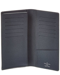 Louis Vuitton Louis Vuitton Blue Marine Epi Leather Brazza Wallet (Authentic Pre-Loved)