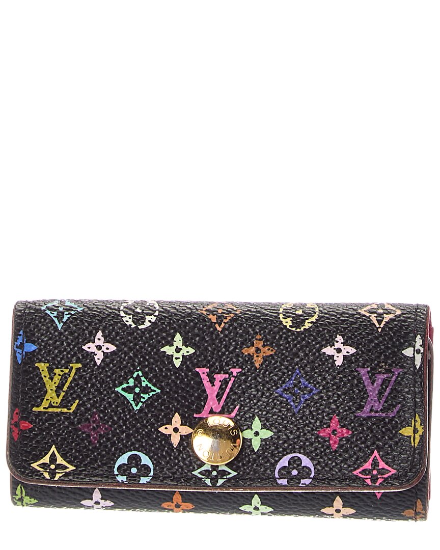 Louis Vuitton Black Grenade Monogram Multicolor Coated Canvas Keyholder