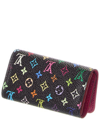 Louis Vuitton Black Grenade Monogram Multicolor Coated Canvas Keyholder