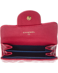 Chanel Chanel Pink Quilted Leather 2.55 Card Case (Authentic Pre-Loved)