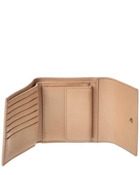 Gucci Gucci Neutral Leather Trifold Wallet (Authentic Pre-Loved)