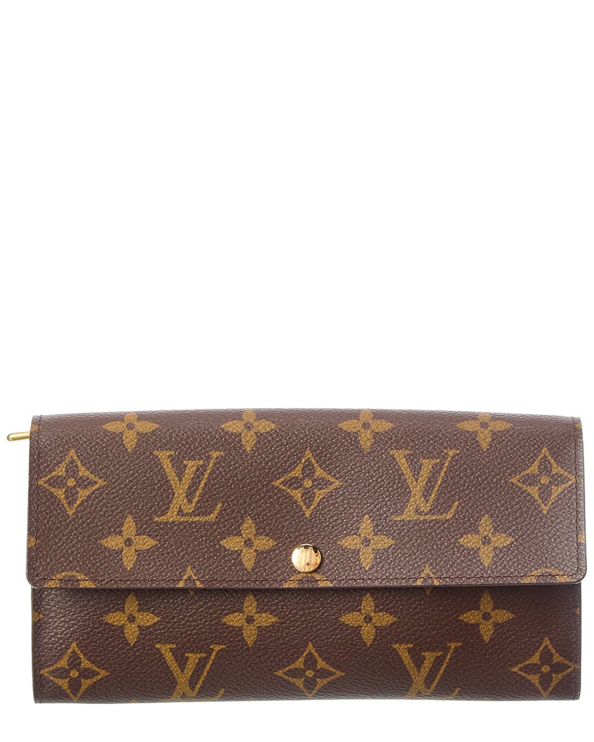 Louis Vuitton Pre-Owned Louis Vuitton Brown Monogram Coated Canvas Sarah 10 (Authentic Pre-Loved)