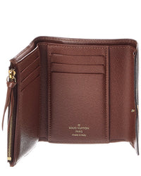 Louis Vuitton Louis Vuitton Brown Monogram Coated Canvas Victorine Wallet (Authentic