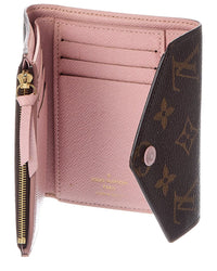 Louis Vuitton Louis Vuitton Brown Monogram Coated Canvas Victorine Wallet (Authentic