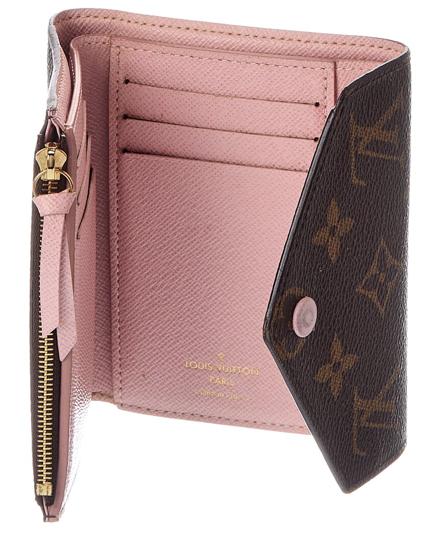 Louis Vuitton Louis Vuitton Brown Monogram Coated Canvas Victorine Wallet (Authentic