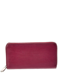 Louis Vuitton Louis Vuitton Pink Calf Leather Zippy Wallet (Authentic Pre-Loved)