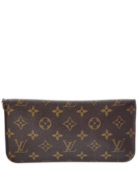 Louis Vuitton Louis Vuitton Brown Monogram Coated Canvas Insolite Wallet M 61989 (Authentic