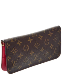 Louis Vuitton Louis Vuitton Brown Monogram Coated Canvas Insolite Wallet M 61989 (Authentic
