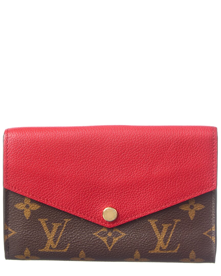 Louis Vuitton Louis Vuitton Brown Monogram Canvas Pallas Compact Wallet (Authentic Pre-Loved)