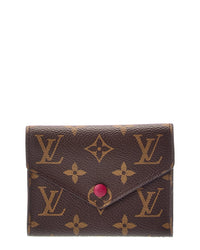 Louis Vuitton Louis Vuitton Brown Coated Canvas Victorine (Authentic Pre-Loved)
