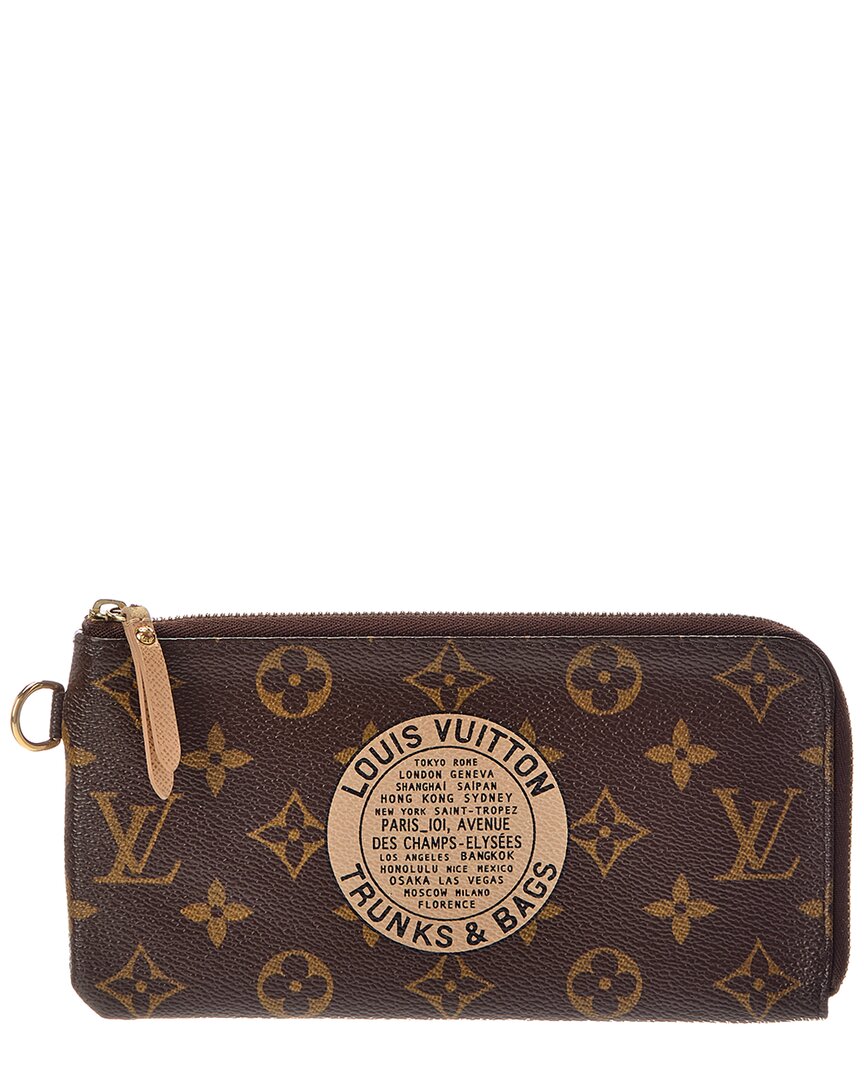 Louis Vuitton Louis Vuitton Complice Trunks Zipper Long Wallet M (Authentic Pre-Loved)