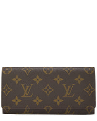 Louis Vuitton Louis Vuitton Brown Monogram Canvas Porte Yen 3 Cartes Credit (Authentic