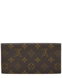 Louis Vuitton Louis Vuitton Brown Monogram Canvas Porte Yen 3 Cartes Credit (Authentic