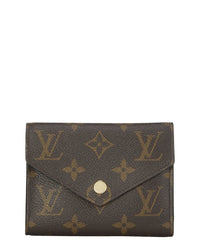 Louis Vuitton Louis Vuitton Brown Monogram Canvas Victorine Wallet (Authentic Pre-Loved)