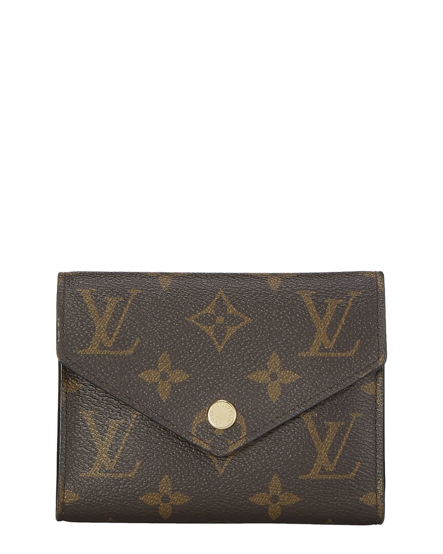 Louis Vuitton Louis Vuitton Brown Monogram Canvas Victorine Wallet (Authentic Pre-Loved)