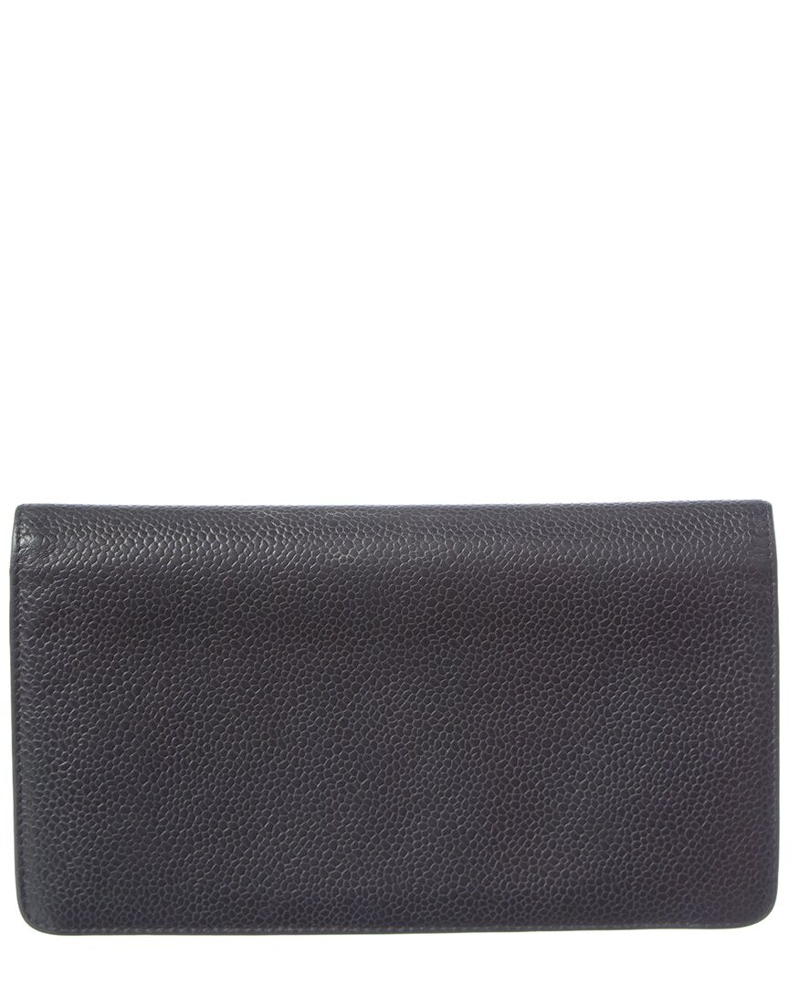 Chanel Chanel Black Caviar Leather Timeless Cc Wallet (Authentic Pre-Loved)