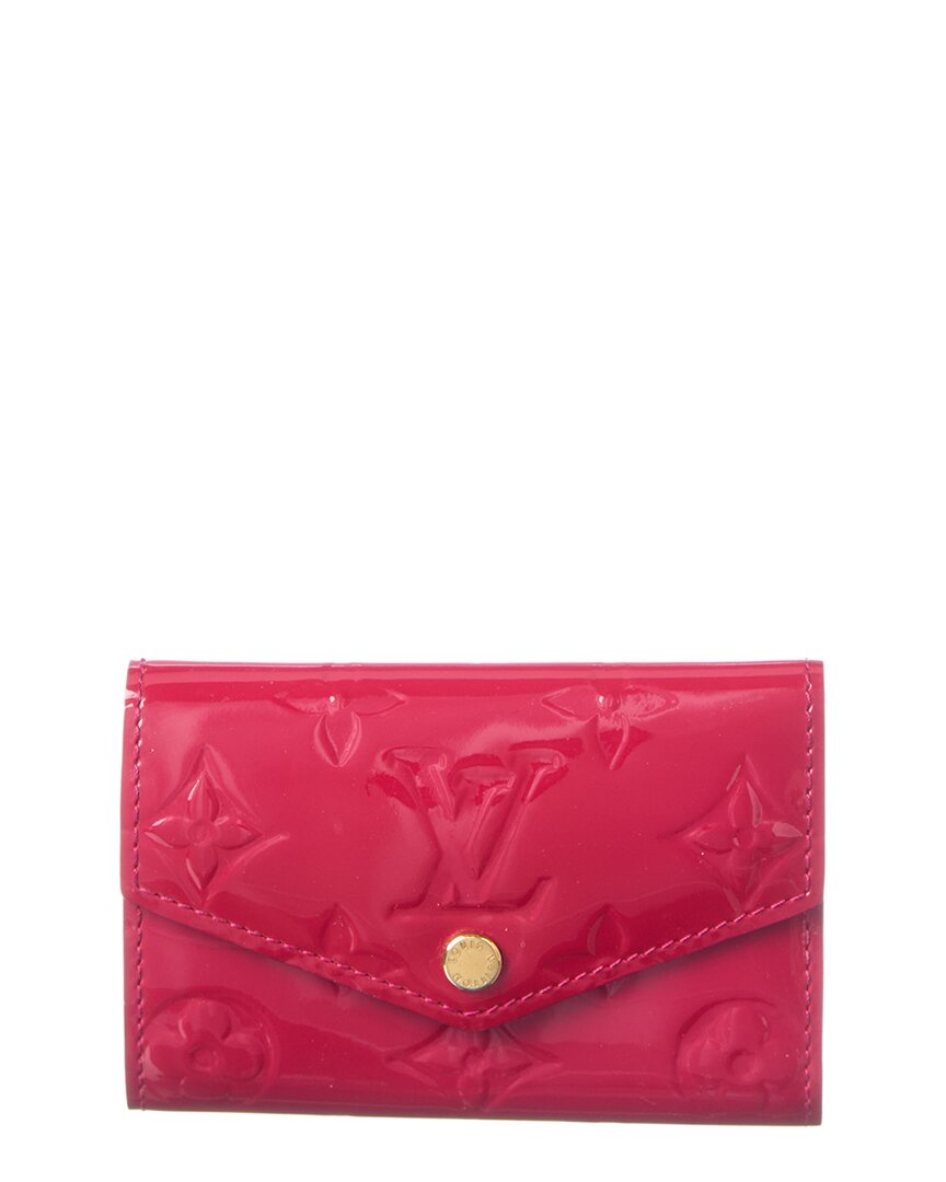Louis Vuitton Louis Vuitton Pink Vernis Leather Multicles 6 Key Holder Cherry (Authentic