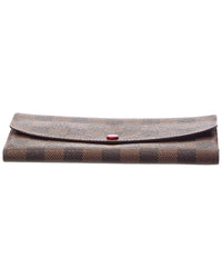 Louis Vuitton Louis Vuitton Brown Damier Ebene Emilie Wallet (Authentic Pre-Loved)