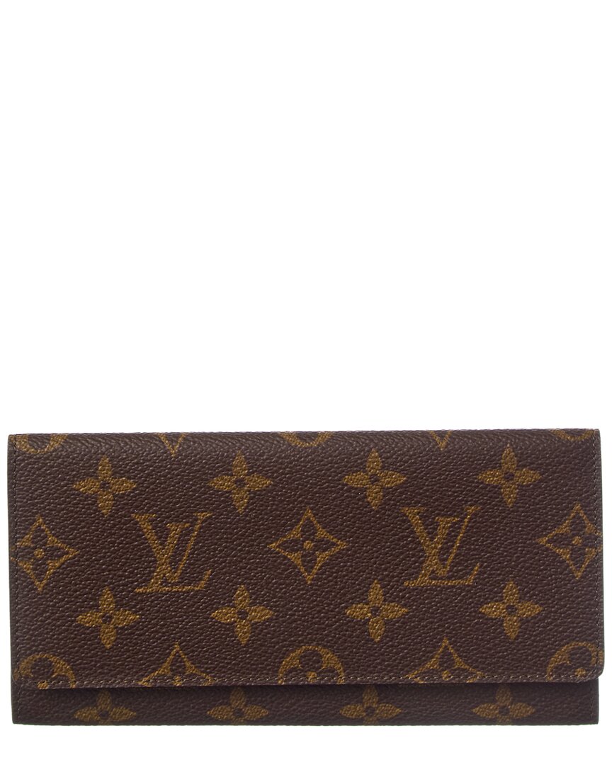 Louis Vuitton Louis Vuitton Brown Monogram Coated Canvas Wallet (Authentic Pre-Loved)